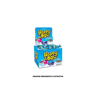CHICLETE - FLORESTAL - 140g HAPPY BOL GELO